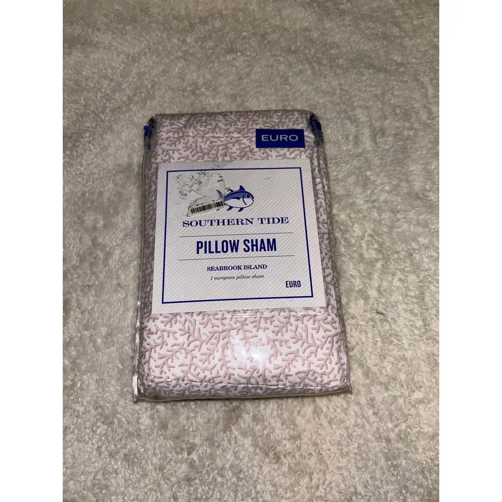 NEW 1 European Southern Tide Seabrook Island Pillow‎ Sham